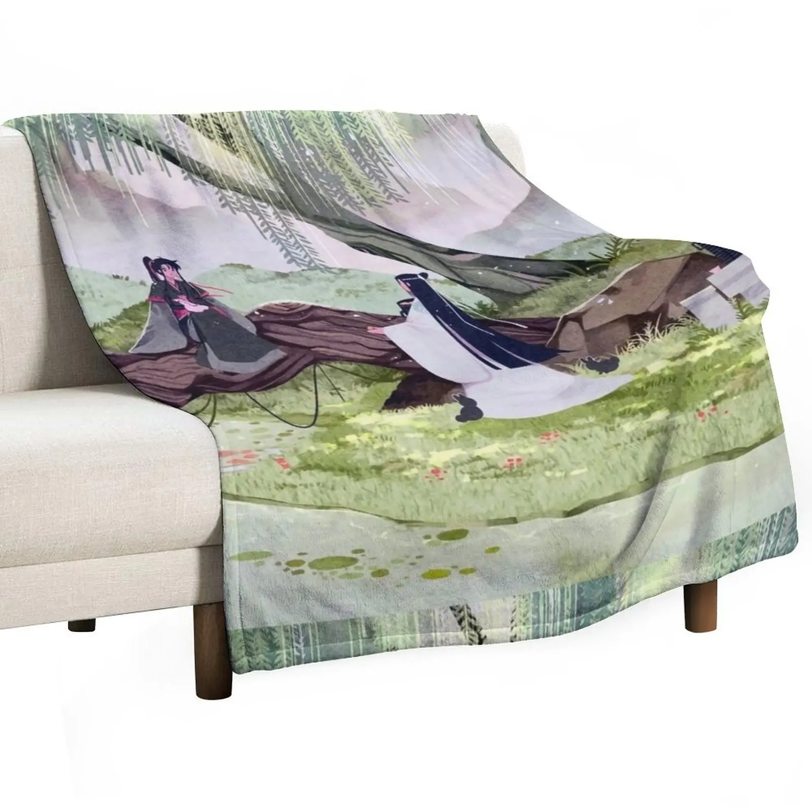 WangXian The Untamed Throw Blanket Blankets For Bed Thermal Beach Blankets