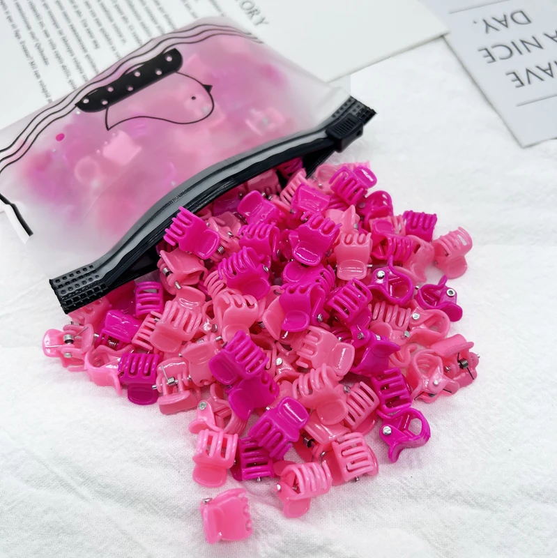 10/20Pcs Bunte Kleine Klaue Clips Mädchen Nette Blume Schmetterling Haar Clips Haar Zubehör Kinder Cartoon Haar Krallen headwear Geschenk – Detail 12