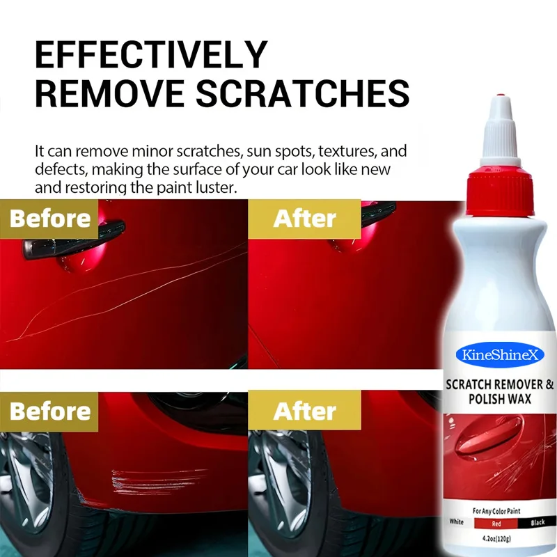 Средство для ремонта краски, полировальный воск для ремонта царапин автомобиля, воск для ухода за автомобилем, подходит для ремонта царапин на поверхности автомобиля