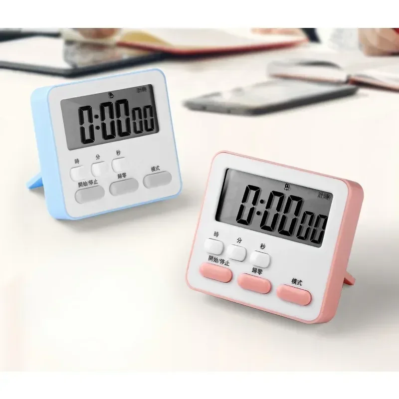 Digital Display Cooking Alarm Clock Kitchen Timer Sleep Stopwatch Clock House