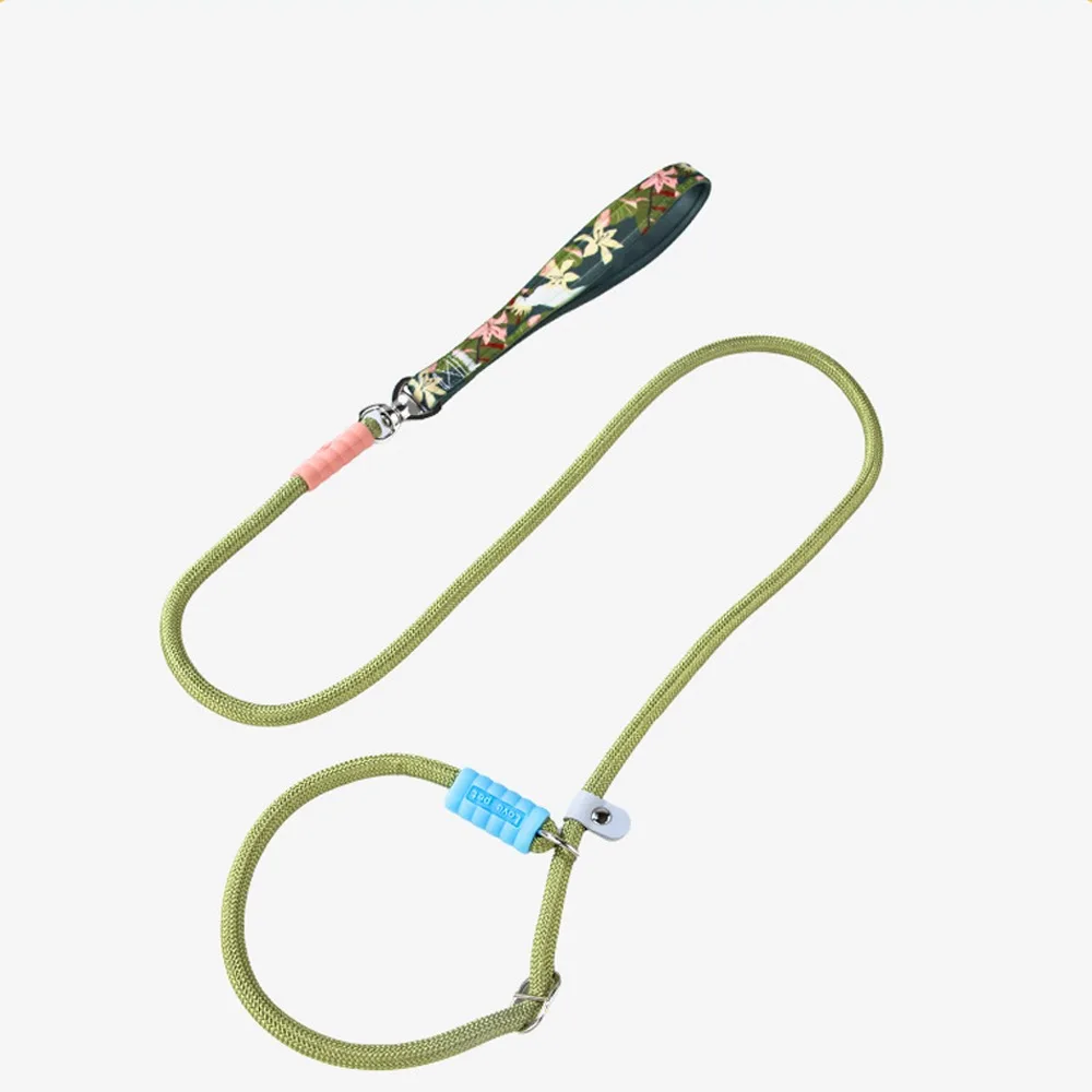 

Lightweight Dopamine Pet Dog Leash Heavy Duty No Pull Dog Walking Leash Nylon Rope Anti Escape Slip Lead Dog Training