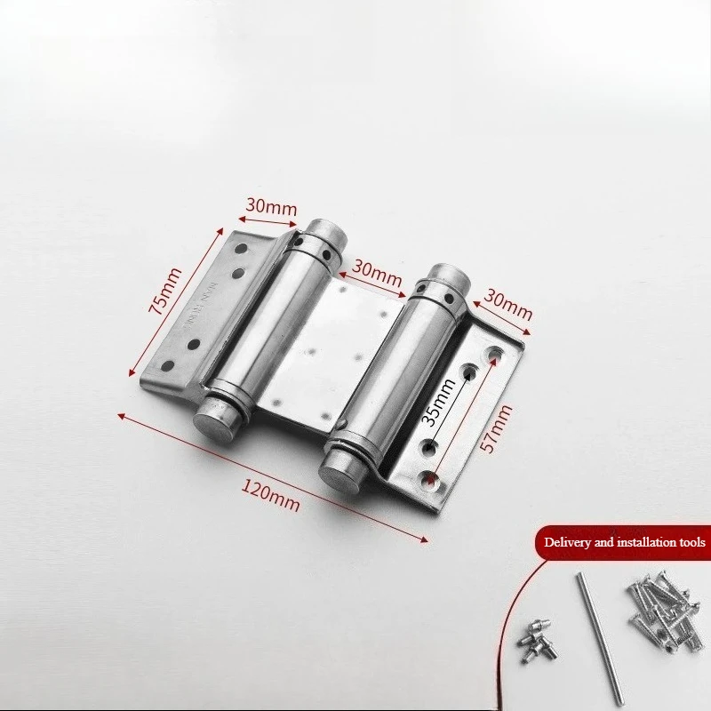 2Pcs 3'' Inch Double Action Spring Hinge Saloon Cafe Door Swing Door