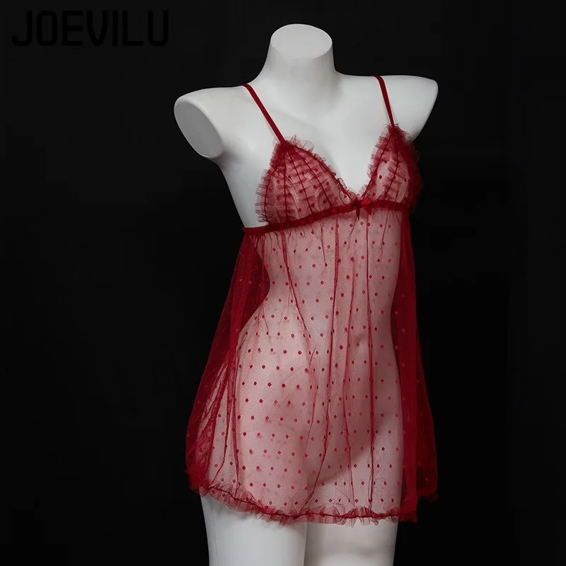 ملابس داخلية نسائية مثيرة شهوة نقية شبكة دانتيل ثوب نوم متعة عاطفية مثيرة قمصان نوم ليلية تاريخ يمزح رداء أدوات جنسية لفتاة #2