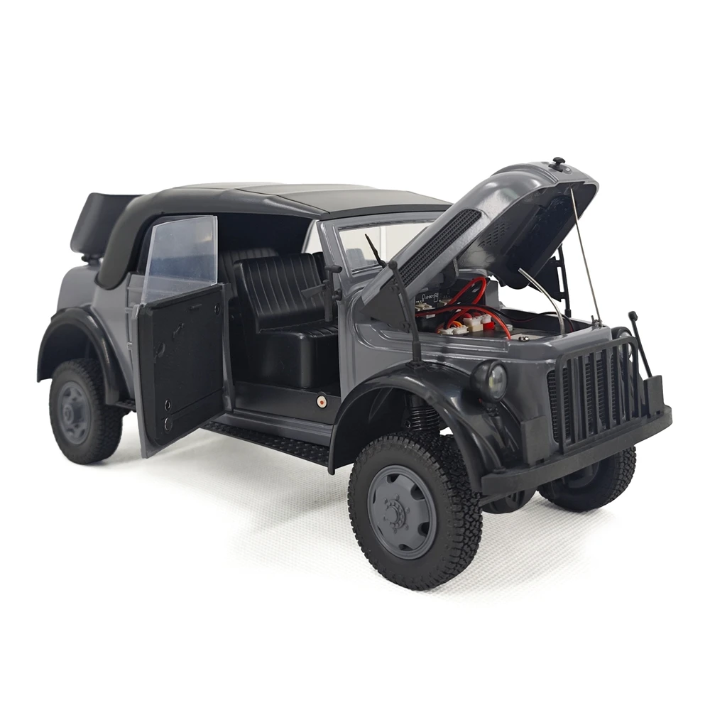 HG4-51 PRO 1/18 RC Voiture versiMilitary Command Véhicule Modèle Convertible Lumière Électrique Simulation 2.4G Télécommande Véhicule Jouets