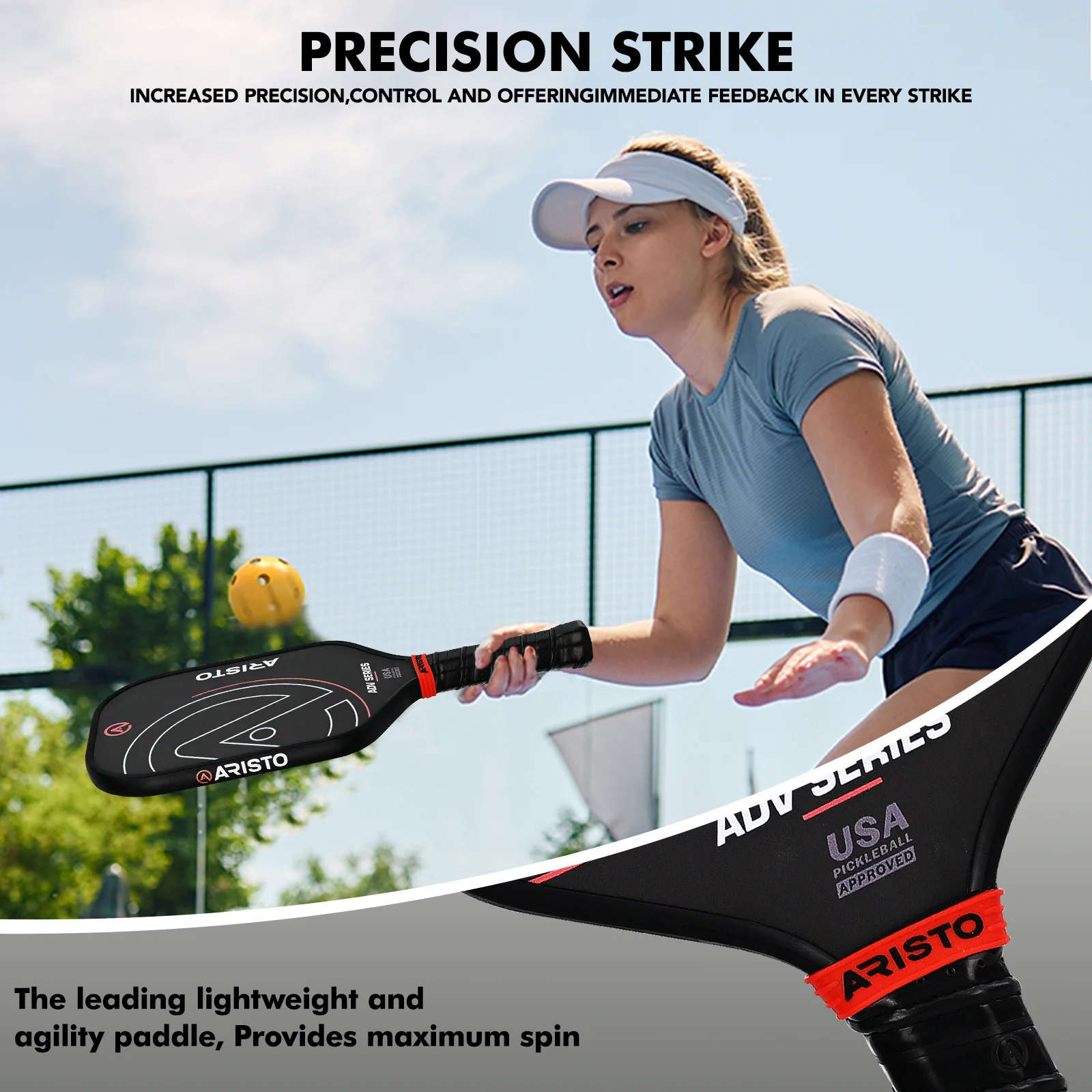 USAPA Approved Pickleball Padd - Men'S Accessories Best recension och pris