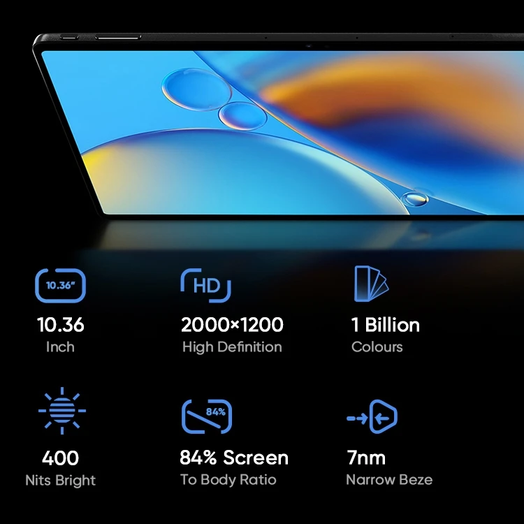 CHUWI 4G LTE Tablet PC, 10,36 polegadas, 8 GB + 128 GB Dual SIM WiFi CHUWI HiPad Max Android Tablet PC