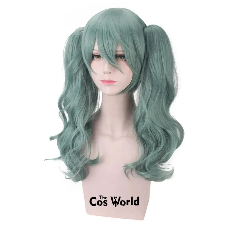 VOCALOID 2017 Miku Suna no Wakusei الكثبان الرملية كوكب 50 سنتيمتر متموجة أنيمي تأثيري الباروكات الألياف مقاومة للحرارة الشعر الاصطناعية + غطاء شعر مستعار #3