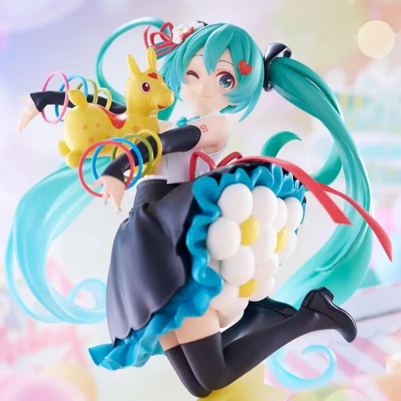 In stock Genuine Taito AMP Hatsune Miku Rody 39 Anniversary Ver Figurine Cool Hot Brand New unopened Model toy Desktop ornament