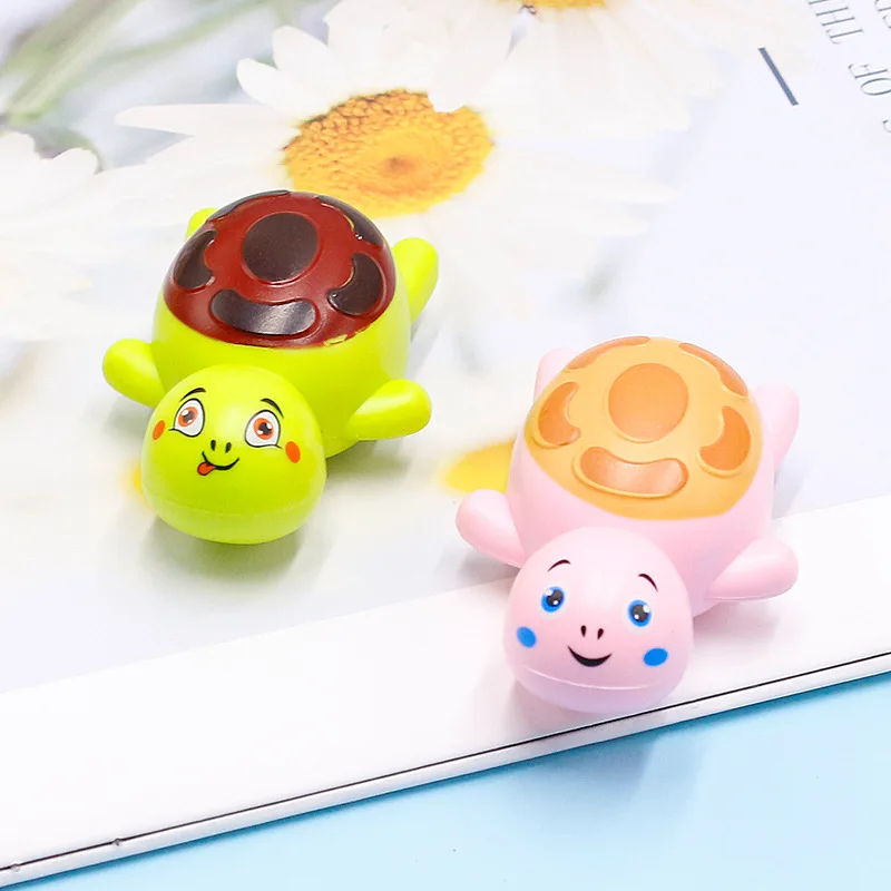 1pc Wind Up Toys for Children Cute Cartoon Fun Crab Turtle Fish Baby Marine Animal Spinning Kindergarten Activity Small Gift