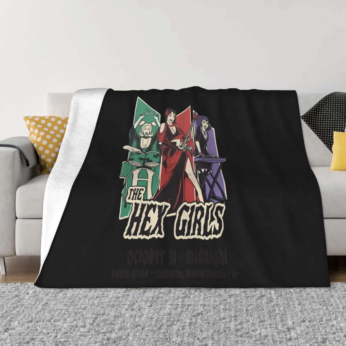 The Hex Girls Rock Band Music Tour 2023 4 Quilt Blankets Throw Blanket Blankets And Blankets Throw Blanket