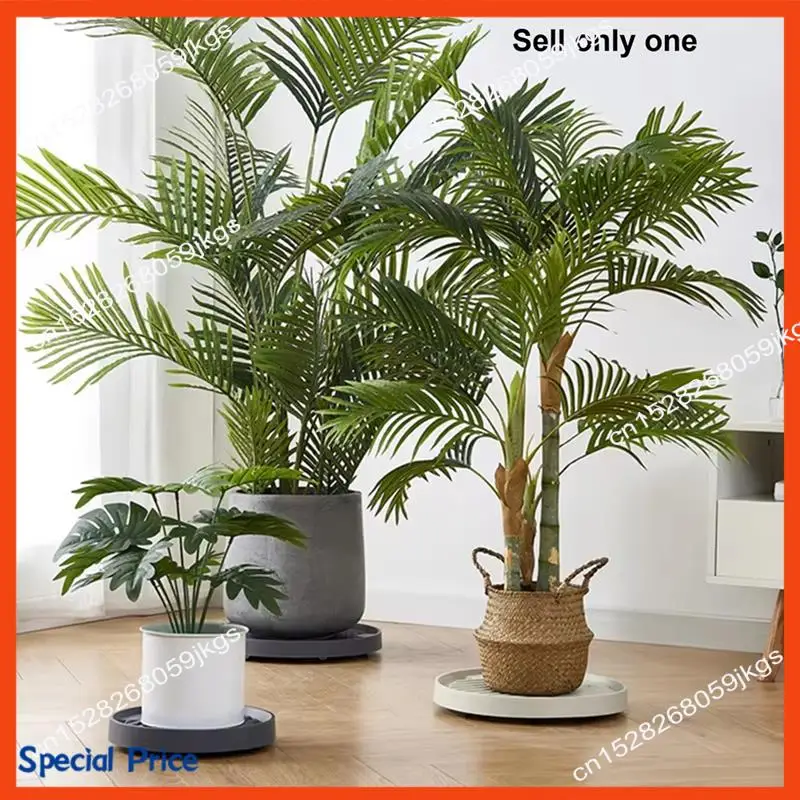 

ABIY Roll Around Plant-Caddy с поддоном для цветов на колесиках, поднос для растений, кашпо-тележка для перемещения больших горшечных деревьев