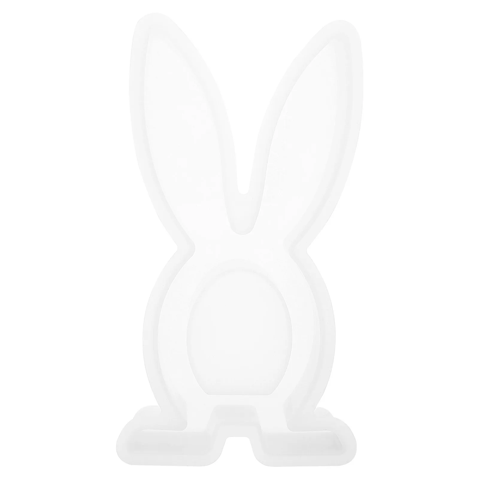 

DIY Silicone Mold Rabbit-Shaped Flexible Epoxy Silicone Mold Decorative Rabbit Shape for DIY Crafts Epoxy Molds