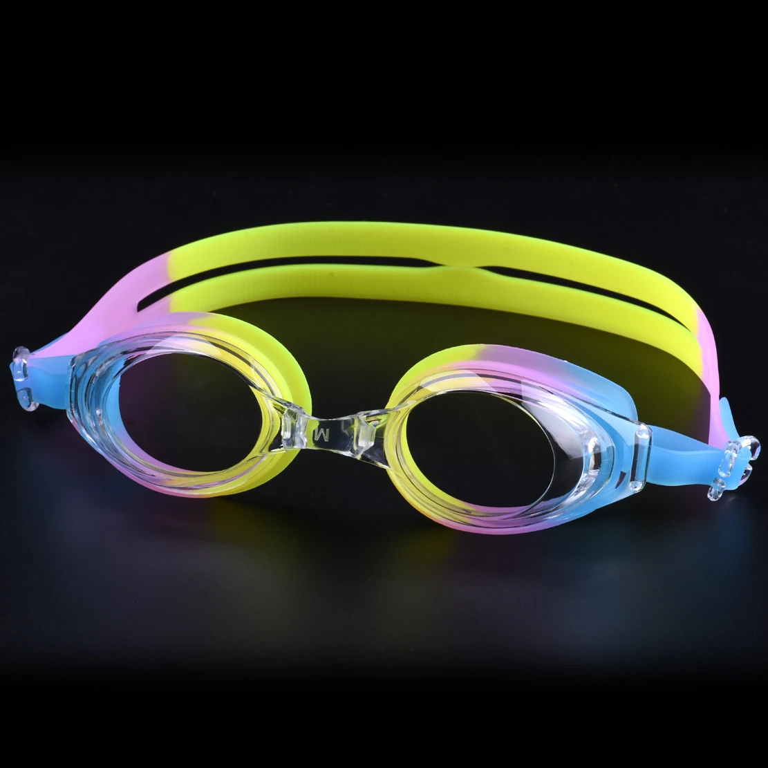 Adult swimming goggles high-definition water and fog-proof swimming goggles for men and women swim silicone swimming caps
