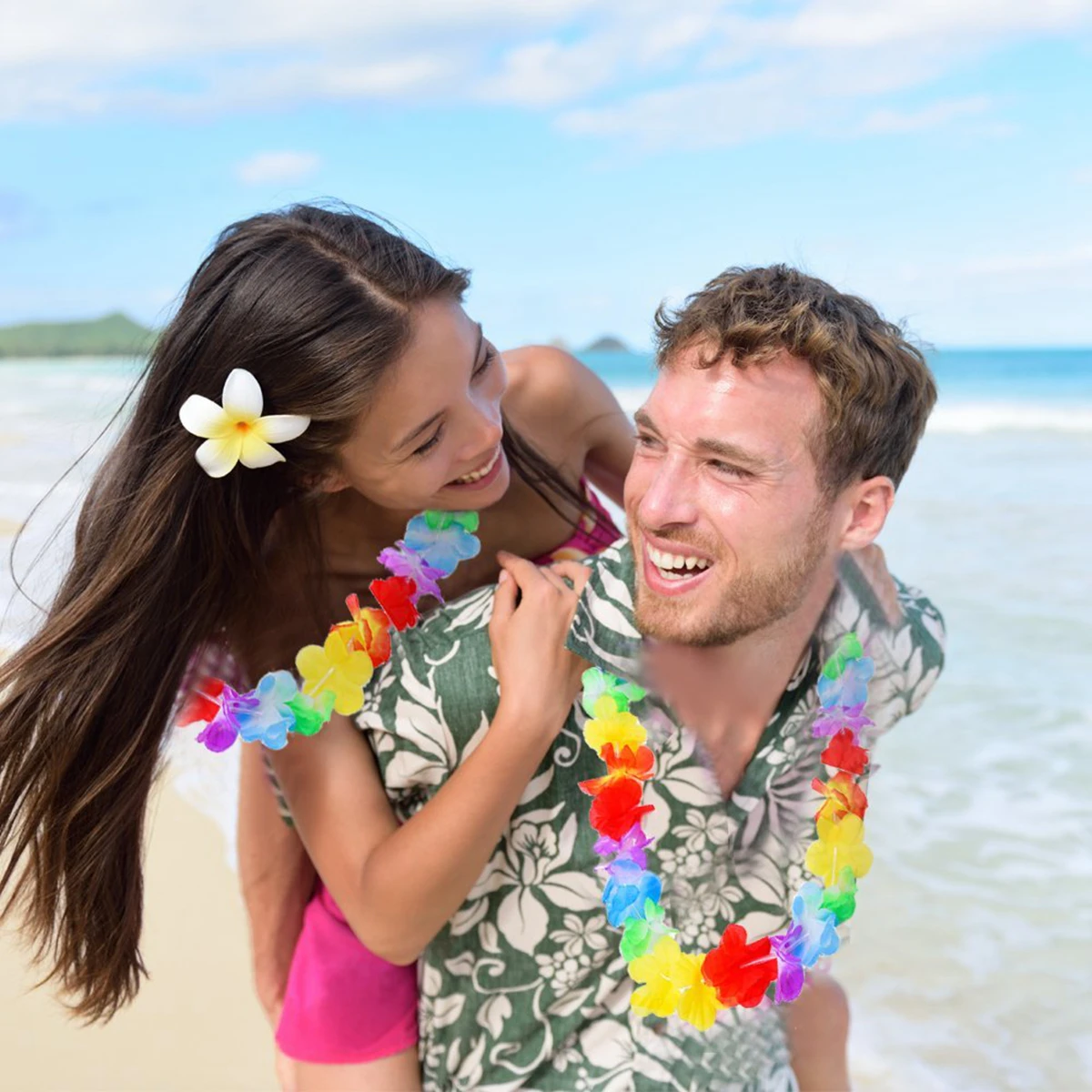 Hawaii Đảng Luau Hạc Đảng Hồng Hồng Hạc Trang Trí Dứa Mùa Hè Cưới Tiệc Sinh Nhật Bé Gái Hawaii Trang Trí Tiệc Nhiệt Đới