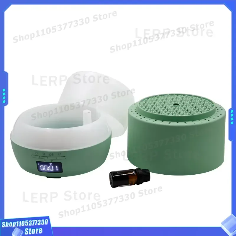 App Control Ultrasonic Humidifier 30dB Silent Car Aromatherapy Diffuser 7 Color LED Light Cold Mist Essential Oil Device for