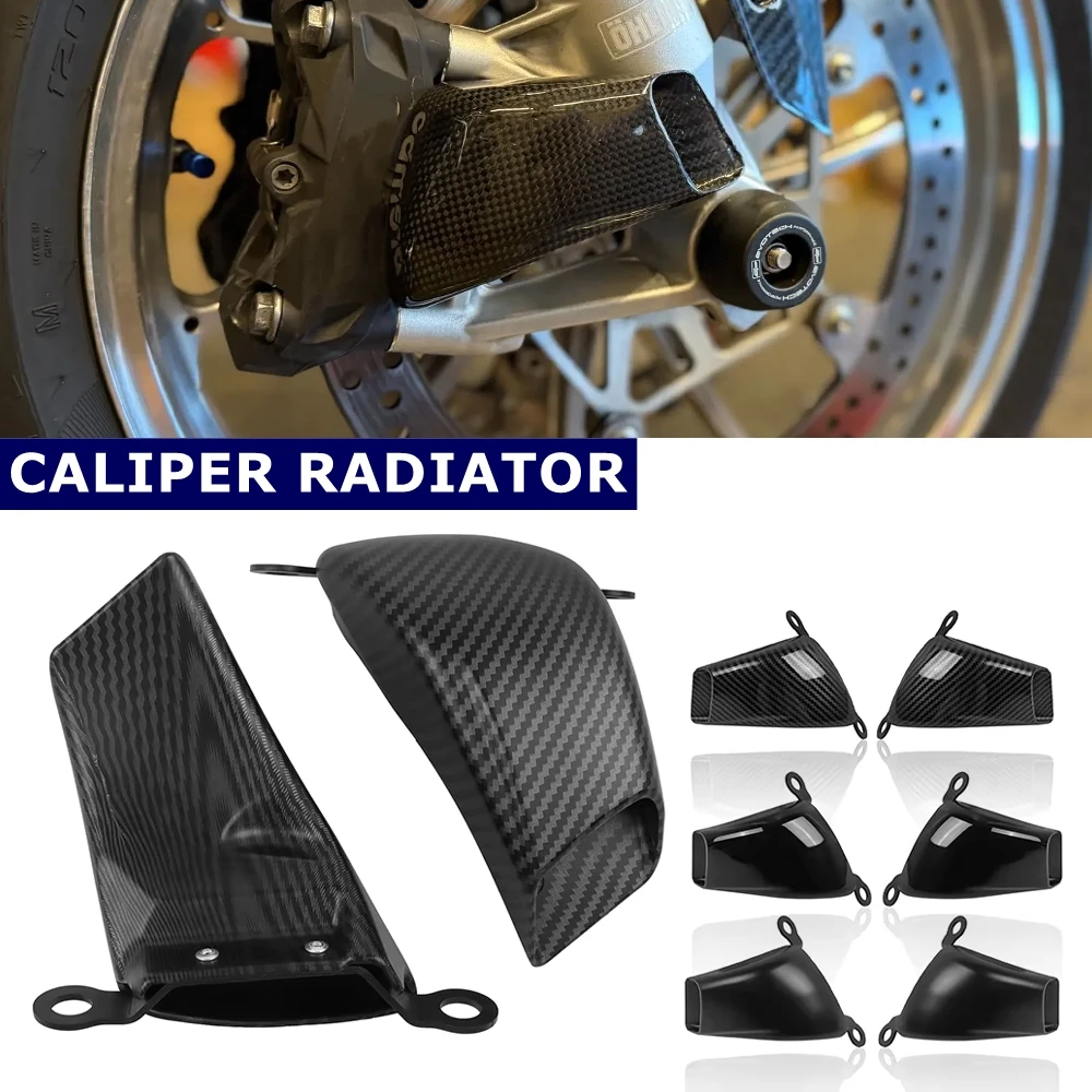 

Motorcycle Caliper Radiator Cover Air Duct Brake Cooling For Ducati PANIGALE 899 959 1199 1299 Hypermotard 950 Multistrada V4 S