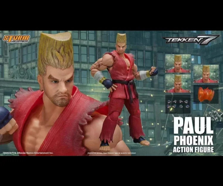 

In Stock Storm Toys Iron Fist 7 PAUL PHOENIX Paul Phoenix