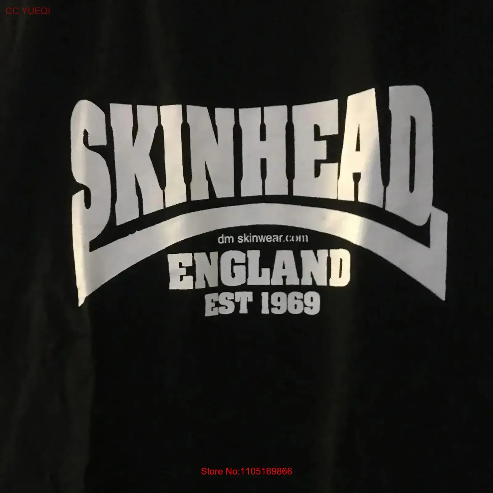 

Skinhead T Shirt Original Design By Seller Oi Punk Hooligan Yob Allsizes Xs xxl vintage Washed fashion streetwear