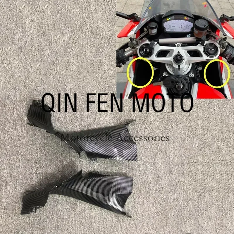 

Fit For Ducati 899 959 1199 1299 Panigale Carbon Fiber Paint Upper Front Dash Air Cover Fairing