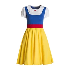 Snow White adult dress, Snow White Women's dress, Snow queen mommy dresses snow white costume dress