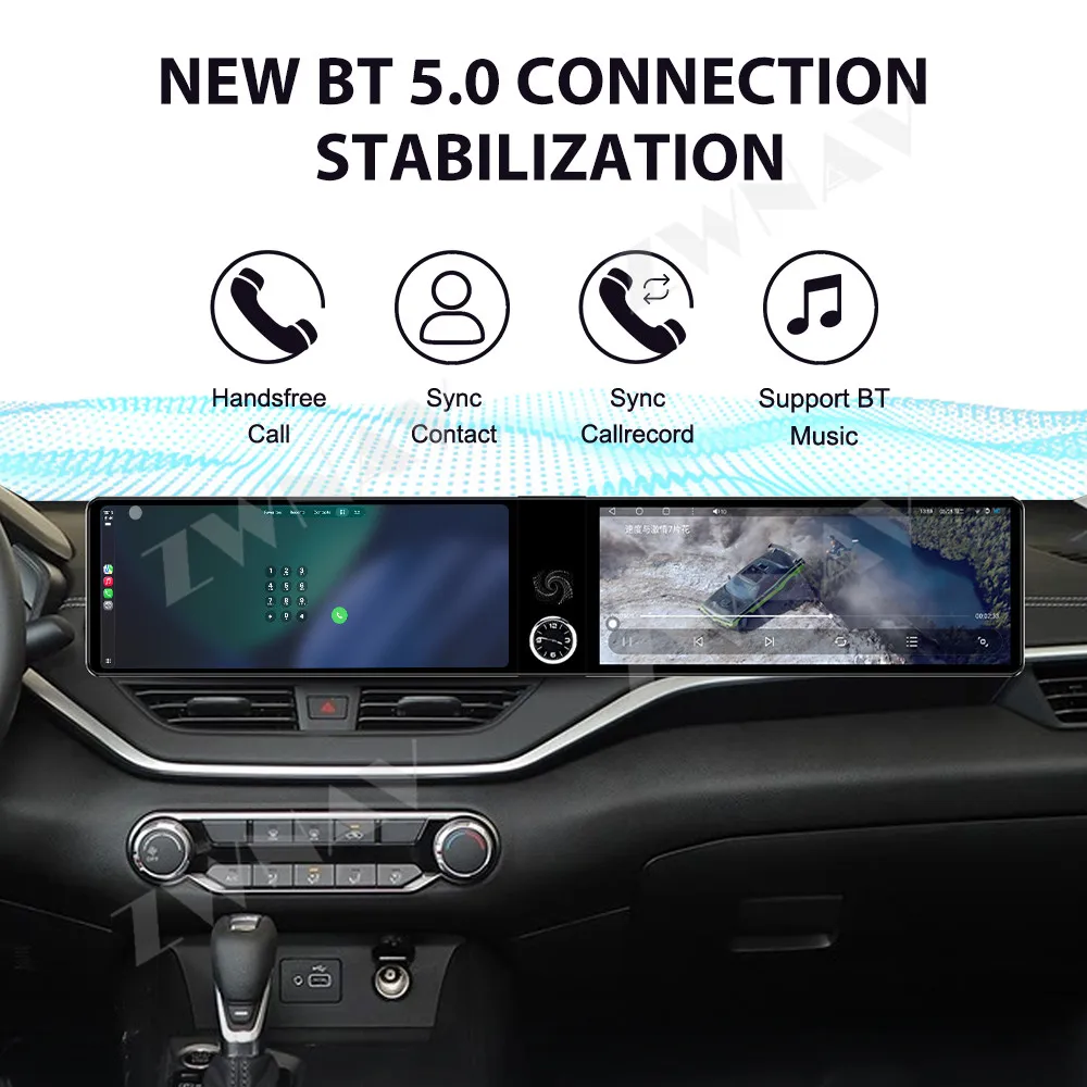 

Dual 12.3 inch Carplay Touch Screen For Nissan Teana 2019-2021 Android13 GPS Navigation Car Multimedia Player Head Unit Auto