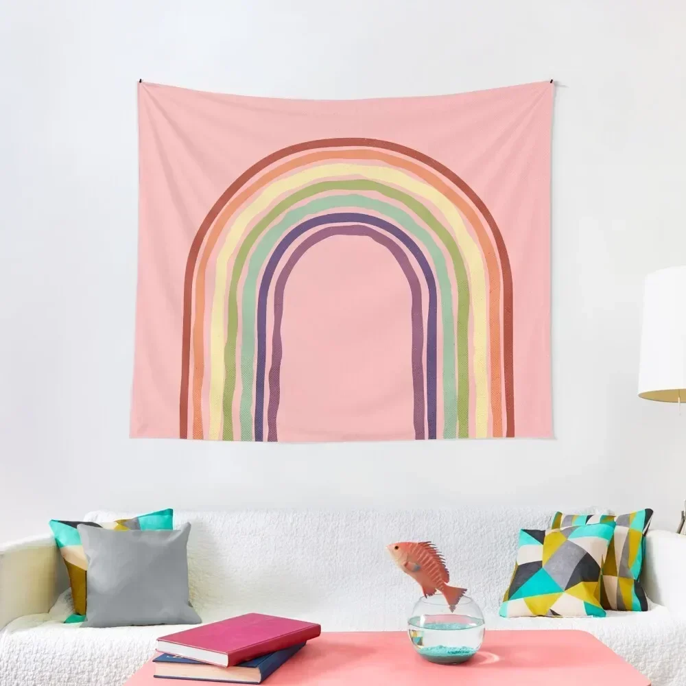 

Vintage Rainbow Tapestry Japanese Room Decor Art Mural Decor For Bedroom Tapestry