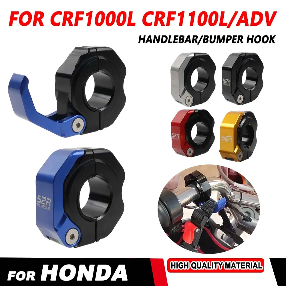 

For Honda Africa Twin CRF1000L CRF1100L CRF 1000 1100 L CRF1000 ADV Luggage Bag Hook Claw Hanger Crotchet Grip Helmet Holder