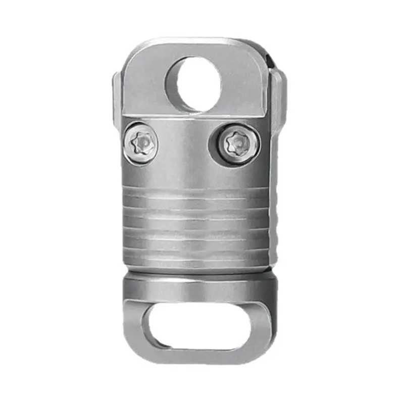 

Ультралегкий магнитный брелок для ключей ABKG из титанового сплава 360 ° Вращающийся мини-кулон с быстросъемной застежкой