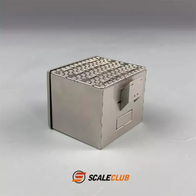 SCALECLUB 1/14 For MAN Truck For Euro6 Exhaust Box RC Truck Tipper Metal Exhaust Box  Tractor Truck