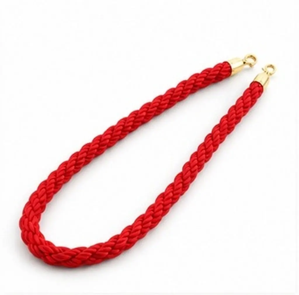 Queue Rope Dividers Crowd Control Stanchion Belt for Ropes Braided