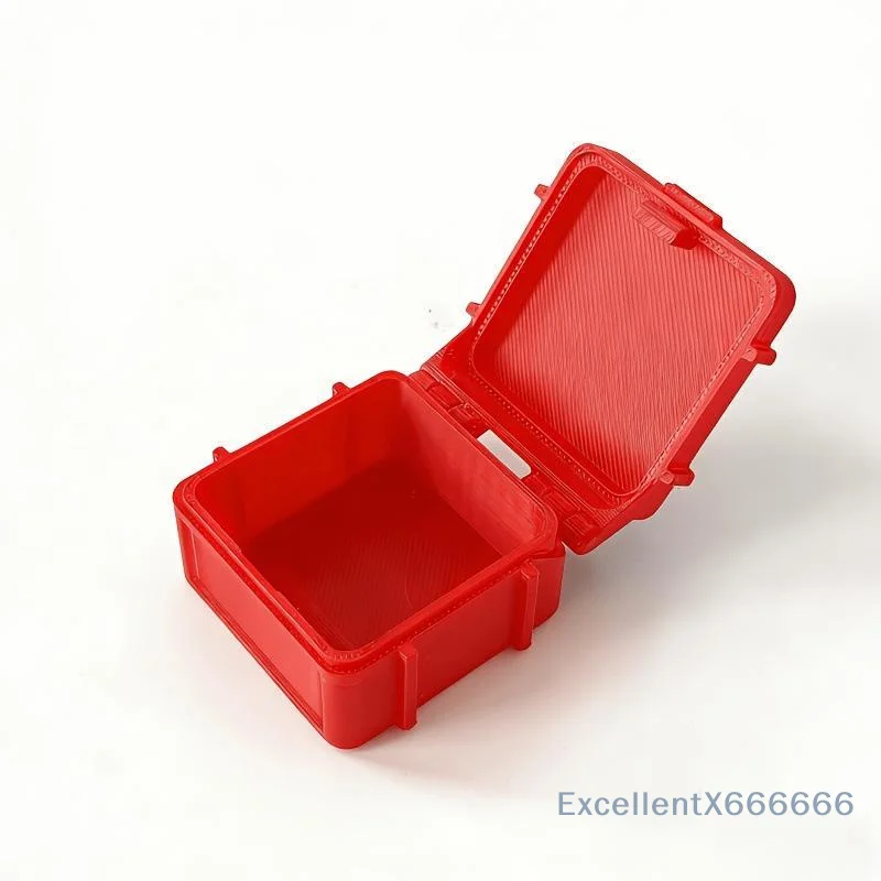 Small Hardware Storage Box Stackable Sealed Bayonet Case Leakproof Secure Closure for Screws Nuts Small Parts Storage