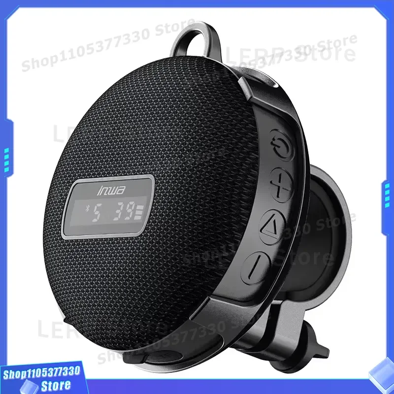 MZ-508 Wireless Handlebar Speaker Shockproof Motorcycle Audio System with Volume Boost for Outdoor Cycling Camping Rides