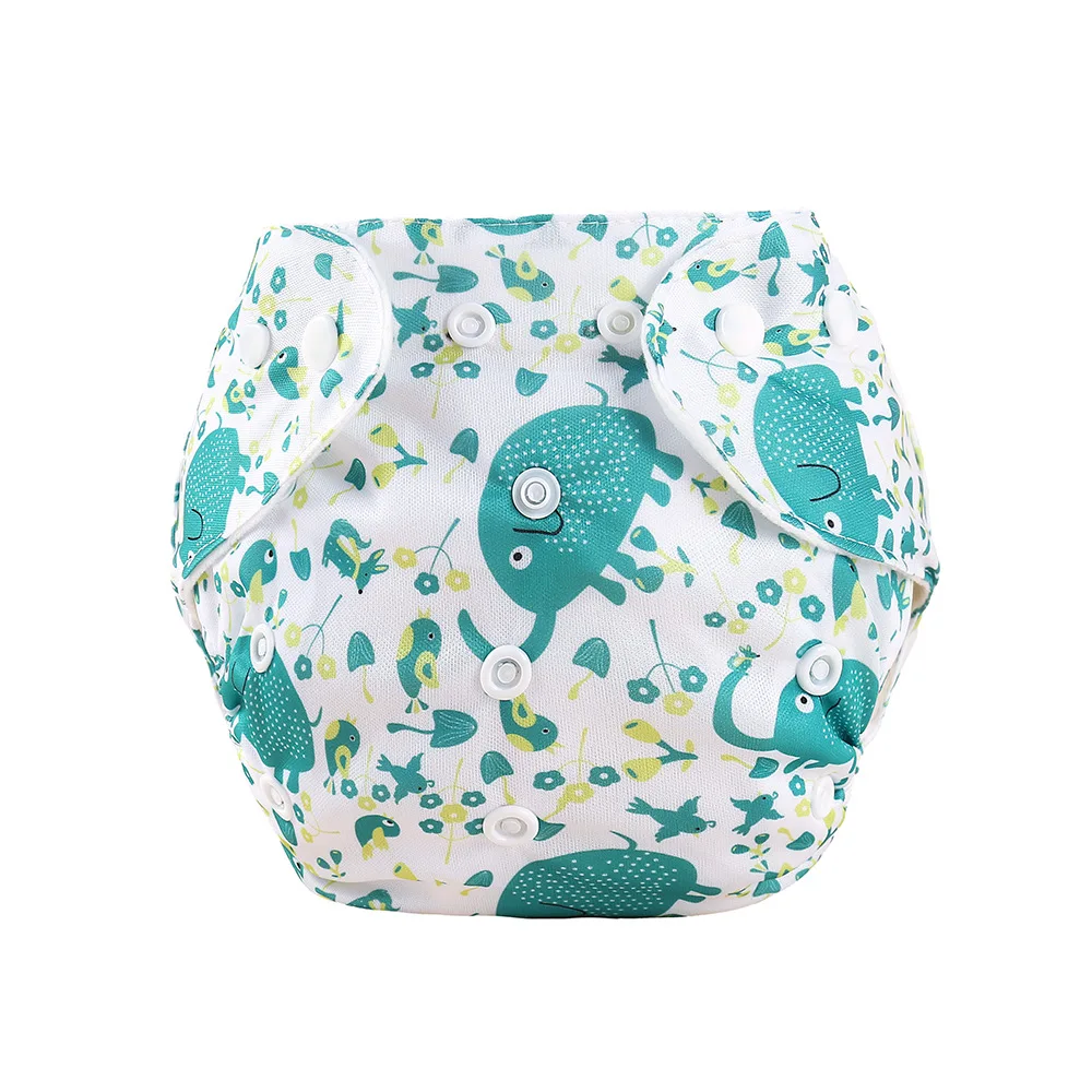 Kids Nappies Reusable Diaper Cover Adjustable Children Nappy Changing Baby Cloth Diaper