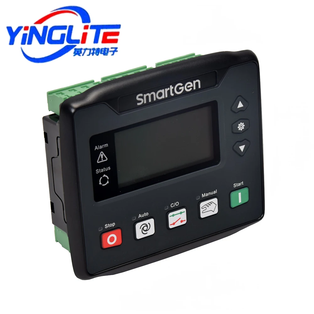 Imagem -03 - Smart Gen Amf Diesel Generator Controller Auto Start Lcd Remote Control Board Control Module Peças Sobressalentes Genconjunto Hgm420n Hgm420n