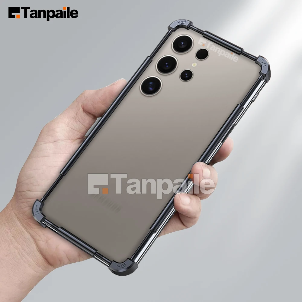 Bordo paraurti in metallo alluminio per Samsung S25 S24 S23 S22 S21 S20 S10 + Ultra Plus FE Lite Custodia antiurto Telaio di bloccaggio
