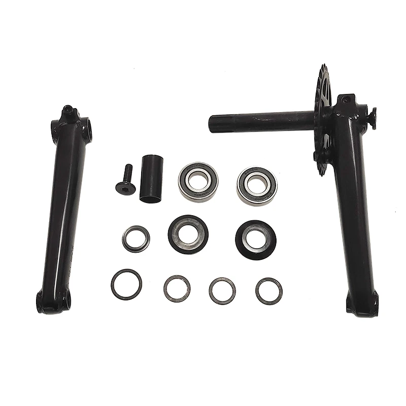 BMX Crankset 170MM Chainwheel 8T-19MM MID-BB Crankarm 170MM BMX 25T Chainring Bicycle Crankset 3 piece BMX Accessories