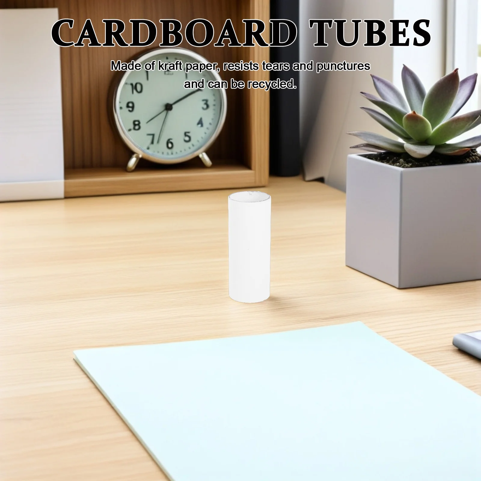 20 pçs artesanato rolos tubos de papelão para crianças classe de arte diy tubo de papel kraft suprimentos tubo de papelão branco produto de papel de escritório