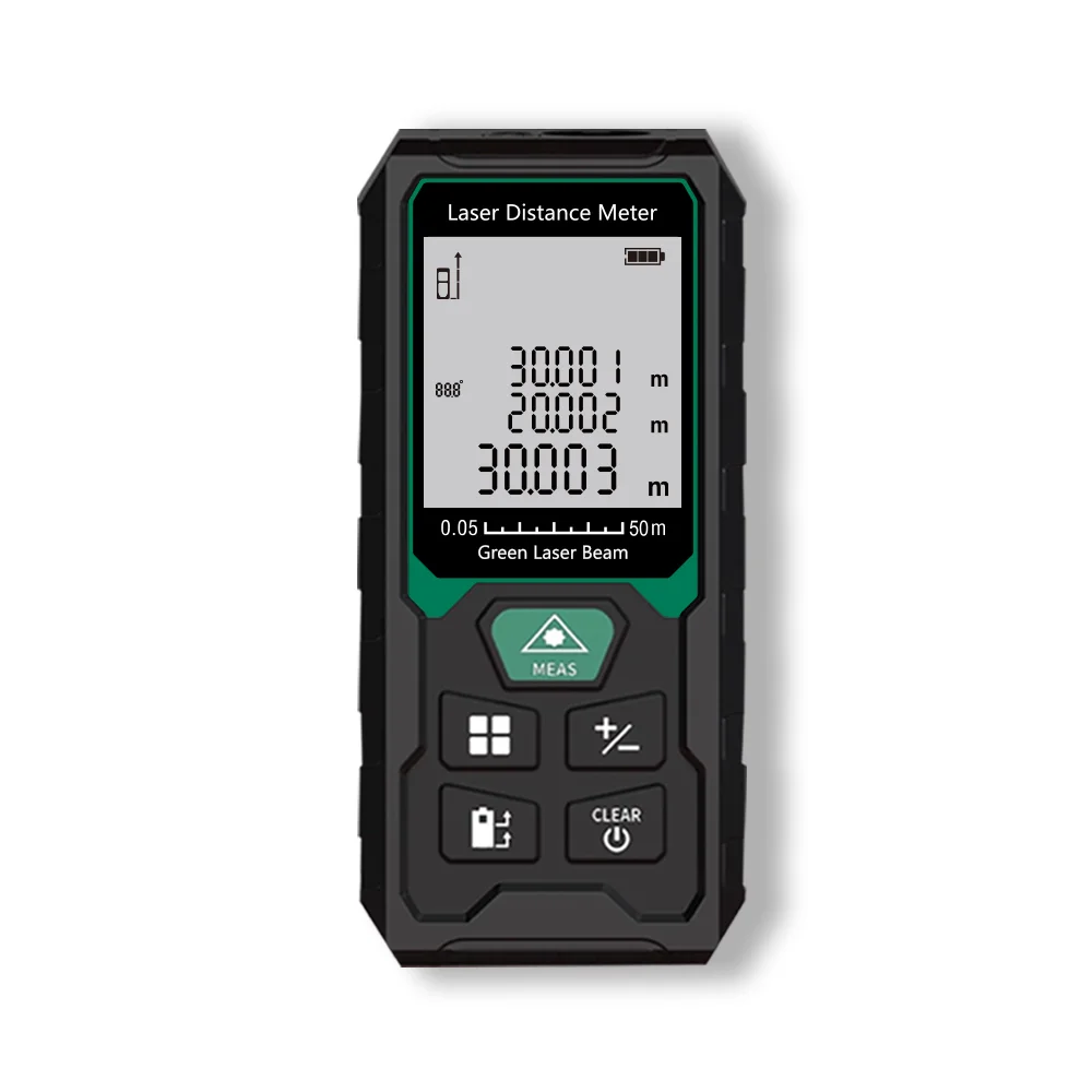 Green Laser Point Rangefinder GA50 GA100 Distance Meter Accurate Measuring Tool for Home Improvement Projects