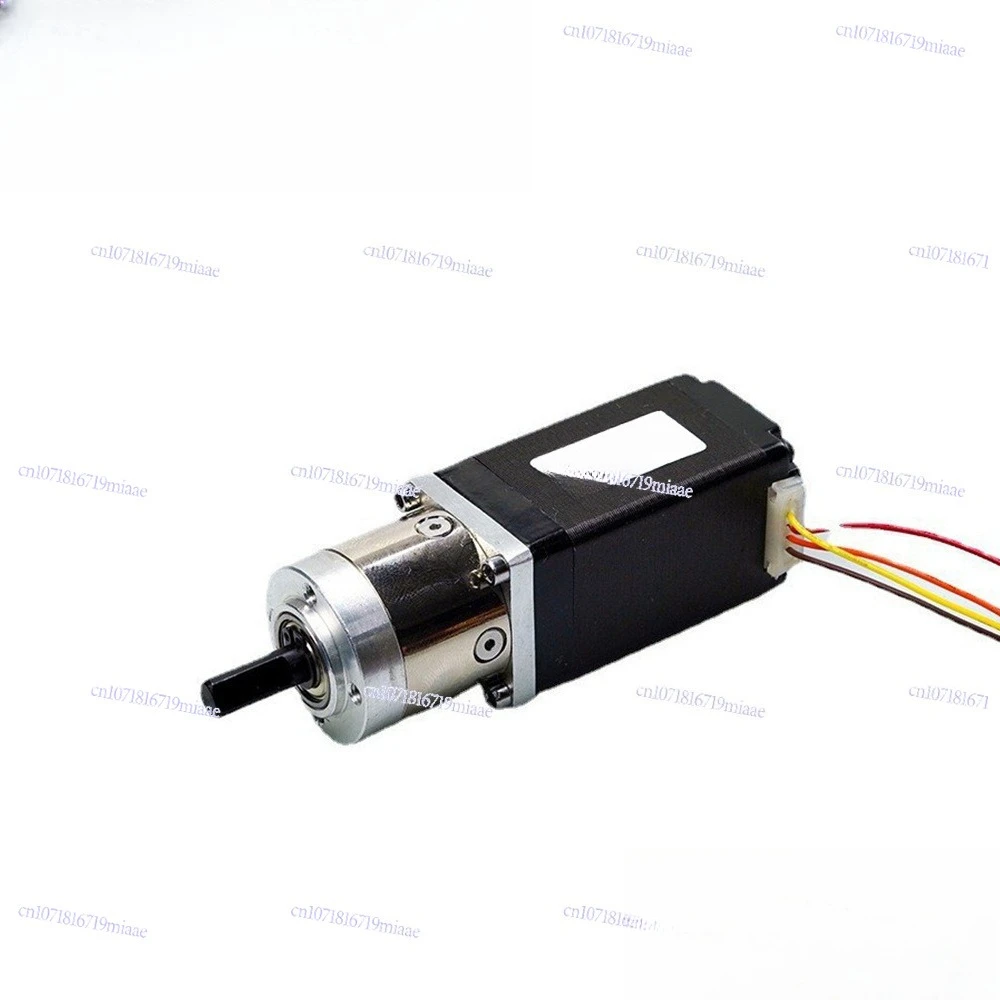 

28 Stepper motor with planetary gearbox Gearbox Motor reduction ratio 3.71 5.18 13.76 19.2