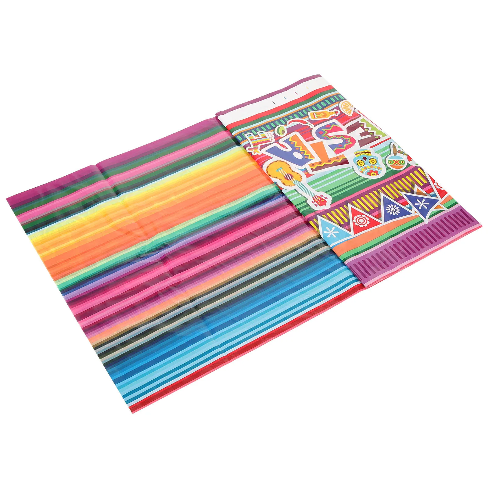 

Mexican Table Runner 48X14 Inch Colorful Serape Design Fiesta Party Decor For Cinco De Mayo Home Dining Decoration