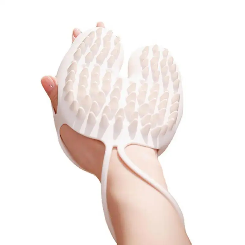 Cat Brush Mitt Pet Washing Mitts Portable And Efficient Pets Hair Remover Mittens Pet Massage Gloves For Large And Small Cats
