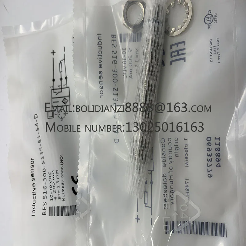 

The brand-new original sensor BHS001W BES 516-300-S152-S4-D warranty for one year in stock