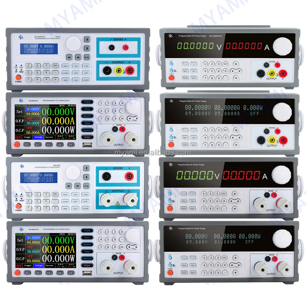 

Myami High-Power 5 Digit Display 15V 30V 60V 80V 1mV 1mA Laboratory Adjustable Bench Dc Power Supply