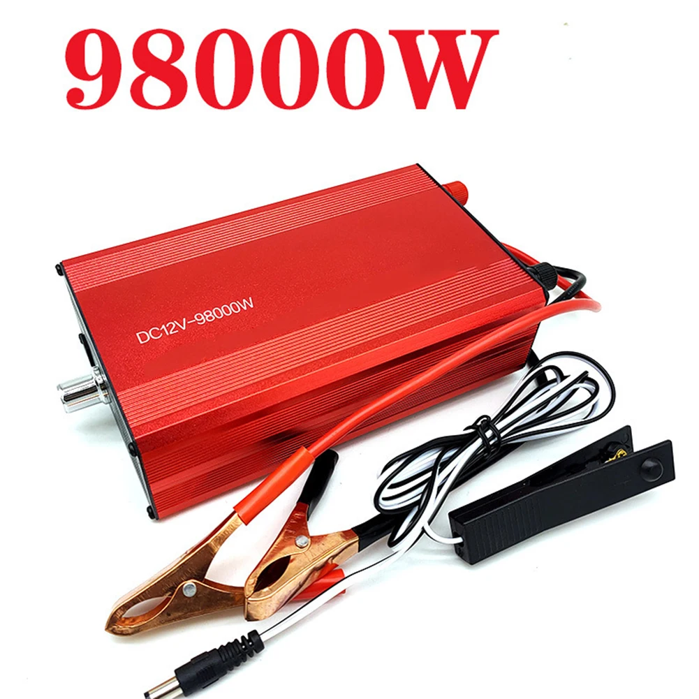 

12V DC To AC Converter Kit 98000W Aluminum Alloy Pure Sine Wave Technology Power Inverter Overload/short-circuit Protection
