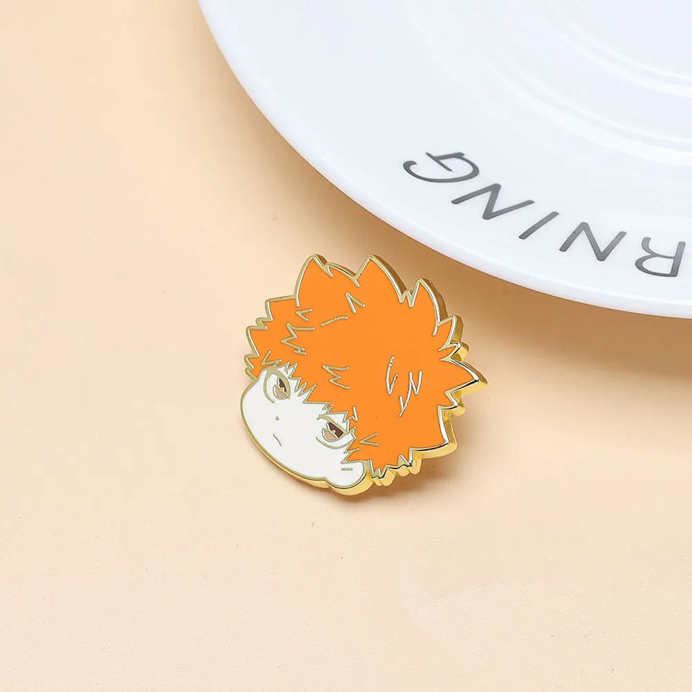 BLUE LOCK Anime Hard Enamel Brooch Cool Avatar Pins Clothing Backpack Lapel Badges Fashion Jewelry Accessories For Friends Gifts