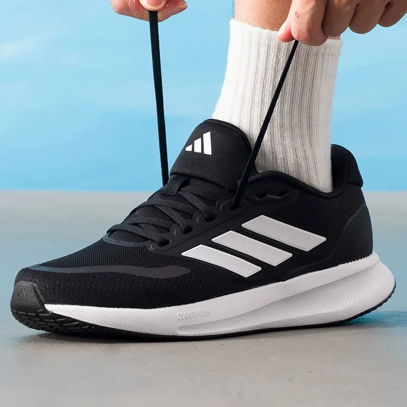 Adidas RUNFALCON 5 Running Shoes Original Men's Shoes Lightweight Breathable Fitness Training Sports Shoes JP6377-1