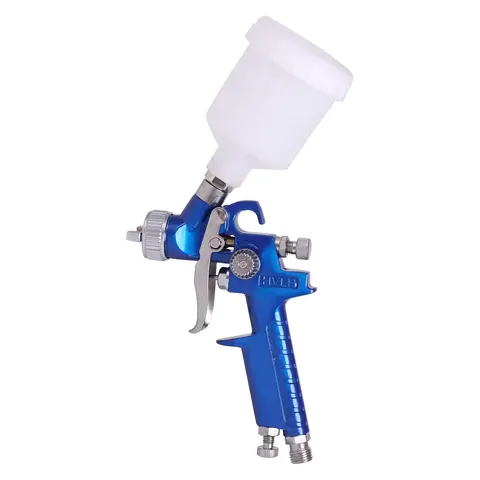 H-2000 Professional 0.8/1.0mm 125ml Cup HVLP Mini Spray Gun For Car Painting Repair Pneumatic Spray gun Mini spray gun