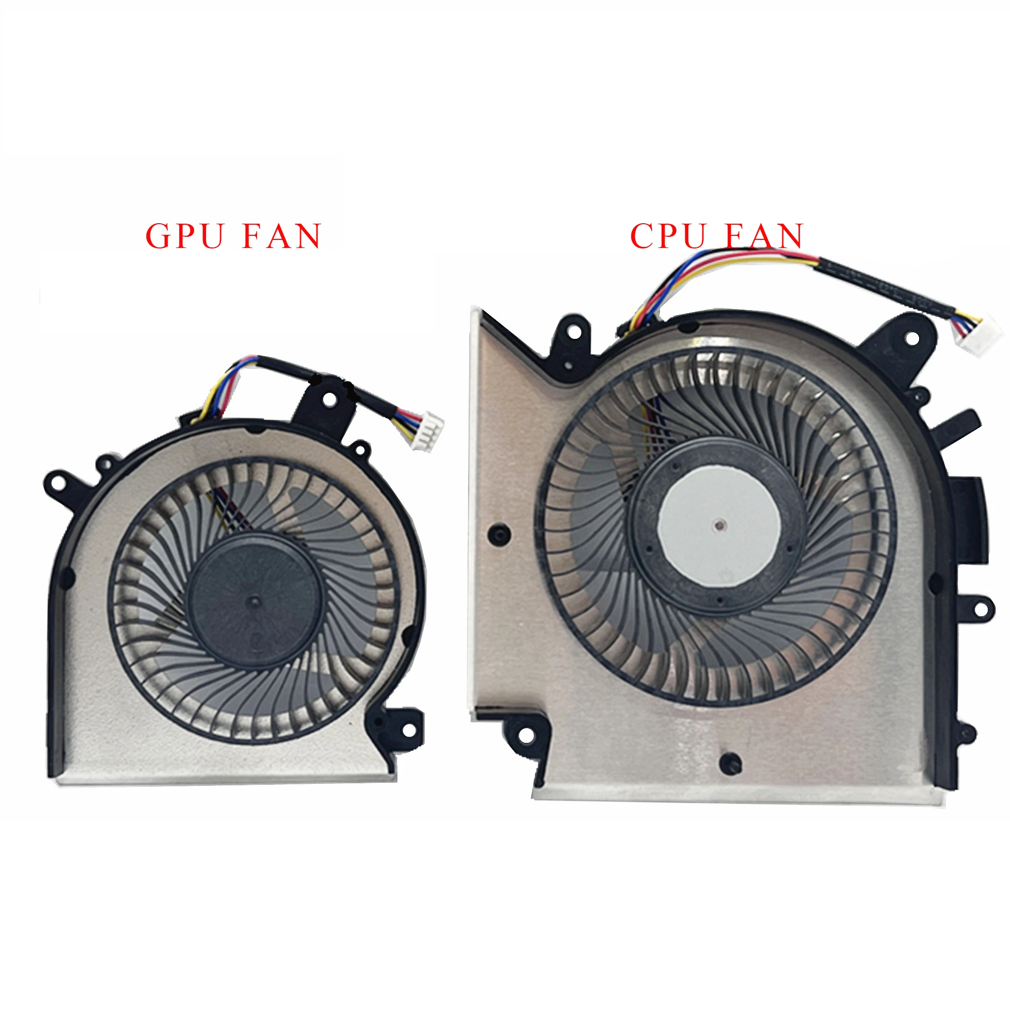 New for MSI Katana GF66 GF76 11SC 11UC 11UD 11UE 11UG 12UC 12UD 12UE 12UG 12UGS Laptop CPU & GPU Cooling Fan 5VDC , a Pair