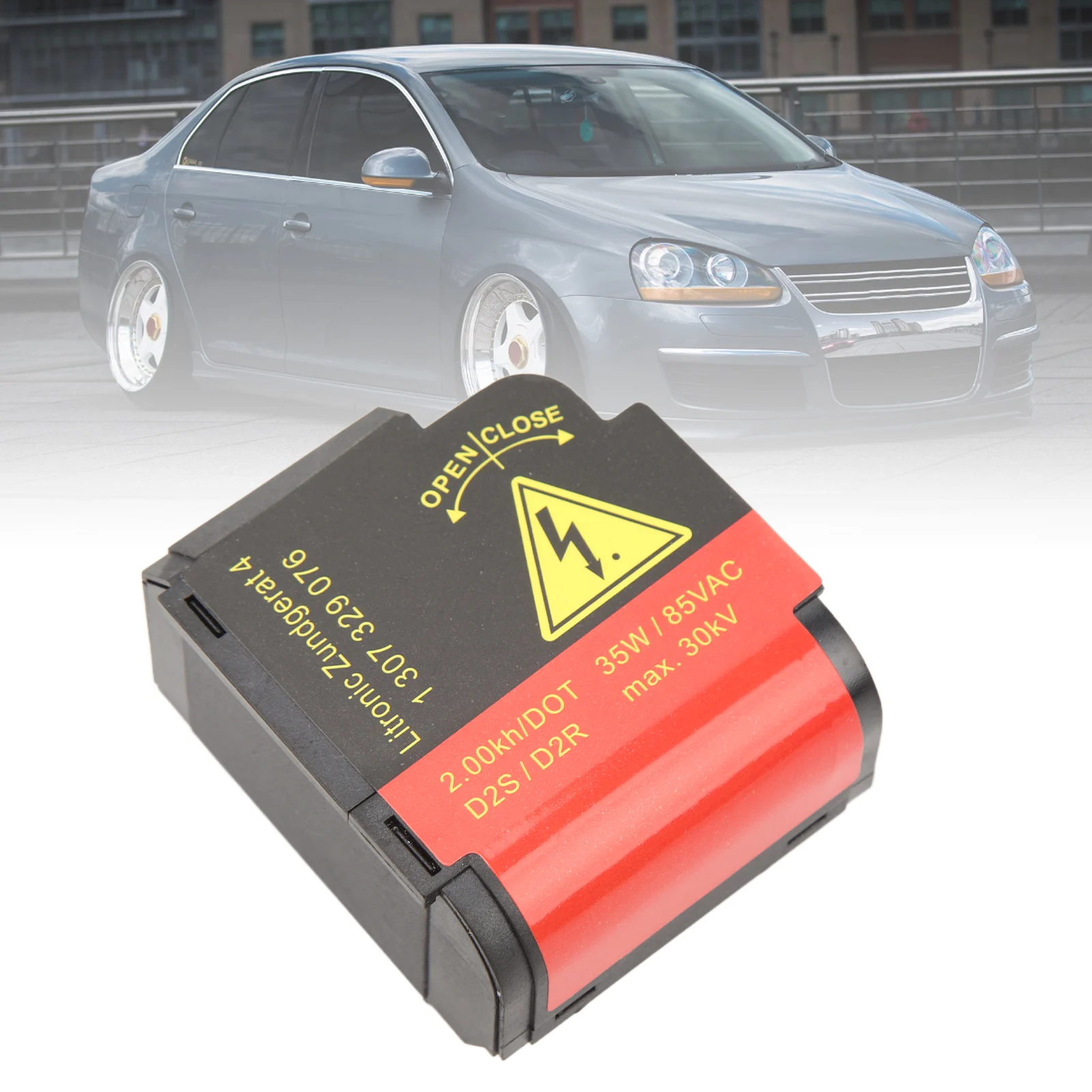 Xênon ESCONDEU a substituição do soquete do bulbo do igniter do farol, farol, reator, 1T0941471, 8P0941471, 1307329076, Benz W169, W245