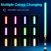 TXQSABER オビワン・ケノービ ライトセーバー ネオ ピクセル SNV4 プロフィー スムーズ スイング アプリ制御金属柄レーザー セイバー レプリカ コスプレおもちゃ 2